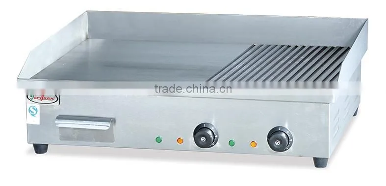 Stainless steel gas griddle / restaurant gas griddle