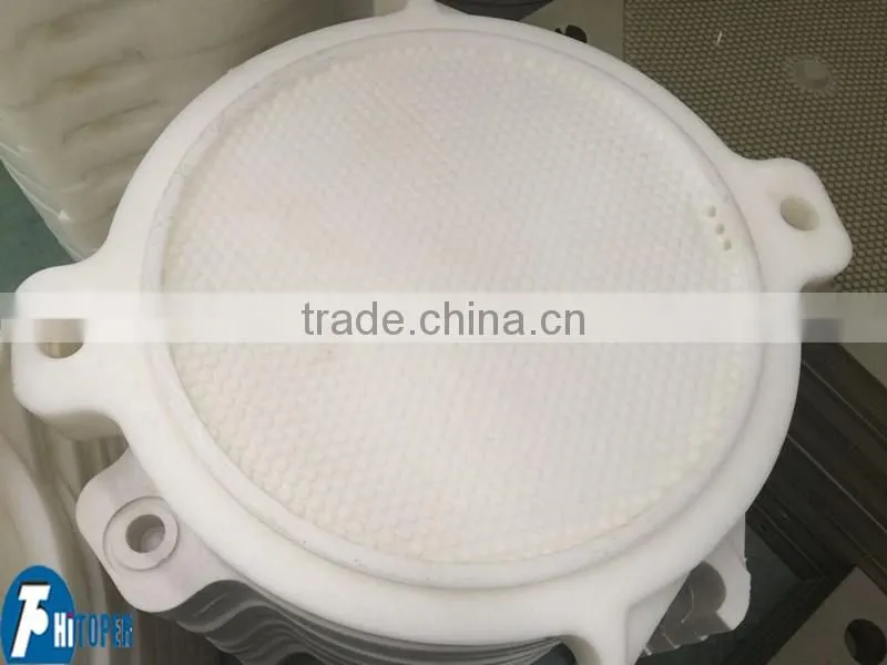 membrane filter plate used with membrane filter press used for tailings dewatering