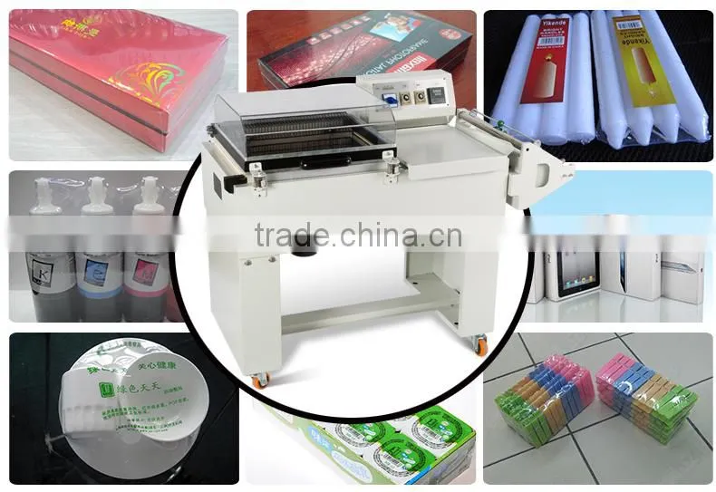 FM5540 Shrink film packaging machine/sealing and cutting machine