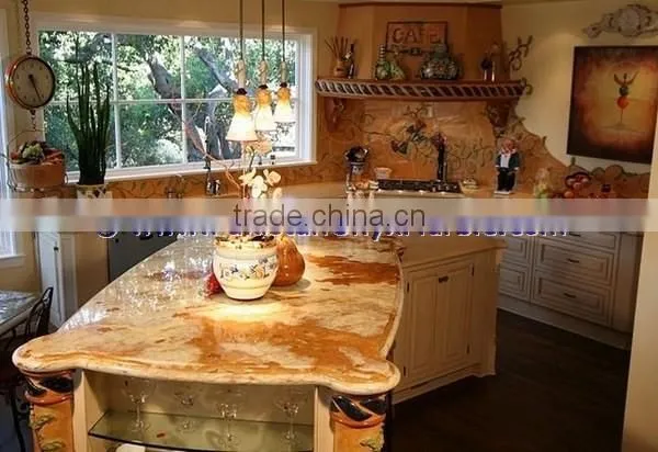 The most beautiful& best quality BACKLIT ONYX KITCHEN COUNTERTOPS