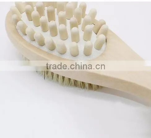 cy303 Double side Cellulite Circulation Massage Brush bristle brush