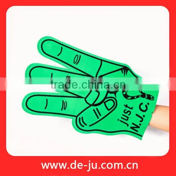 Thumb Upwarp Shower Praise Logo Printed EVA Hand