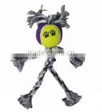 2016 cute design cotton pet toys