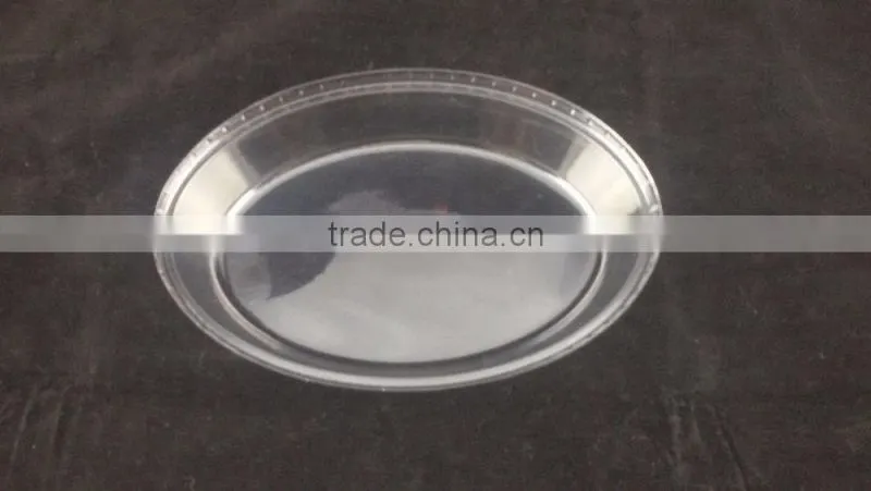 Plastic Dome Lid for Plate, Large Clear Dome Lid, Disposable Dome Lid