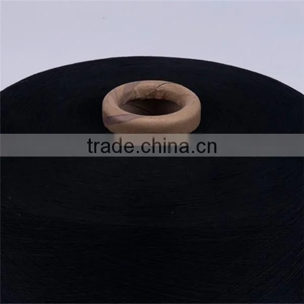 100% Cotton Black Yarn 2/20S Gloves Use Ring Spun Yarn