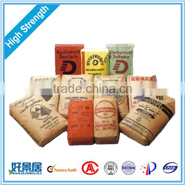 Moisture Proff and Recyclable Kraft Paper Bags for Shop and Food