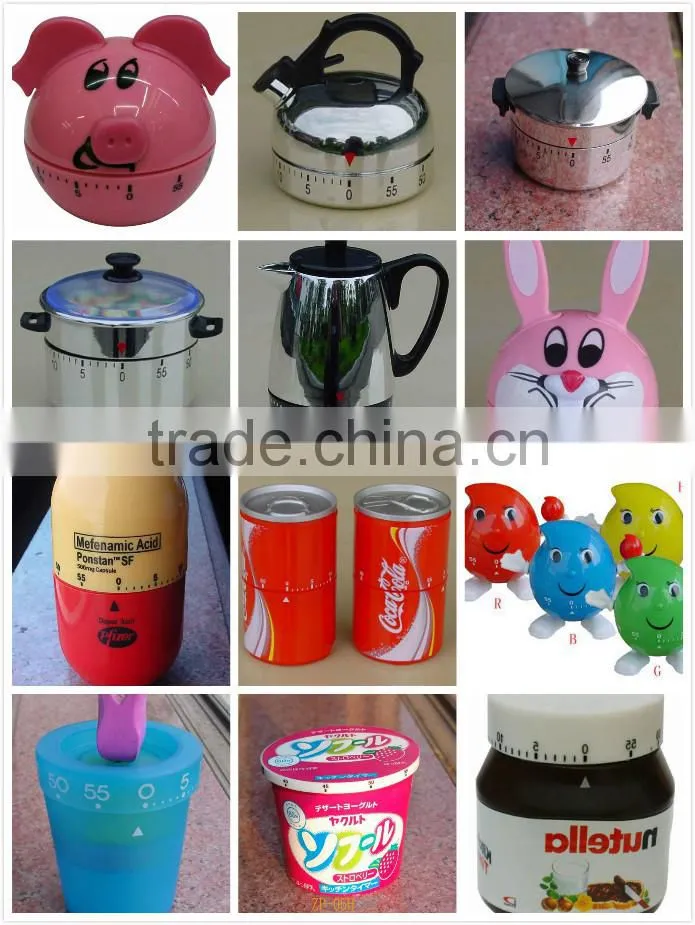 Unique Electric Kitchen Product Plastic Countdown Timer