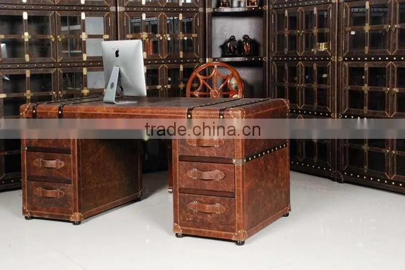 BISINI Office furniture , Leather Office Desk, Study Room Desk, Office Furniture (BF08-0248)