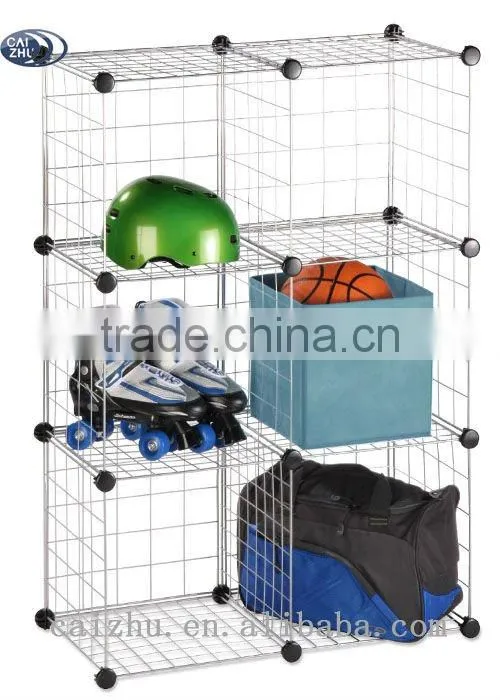 2016 China mannufacturer bedroom stainless steel wire magic storage cube for sale
