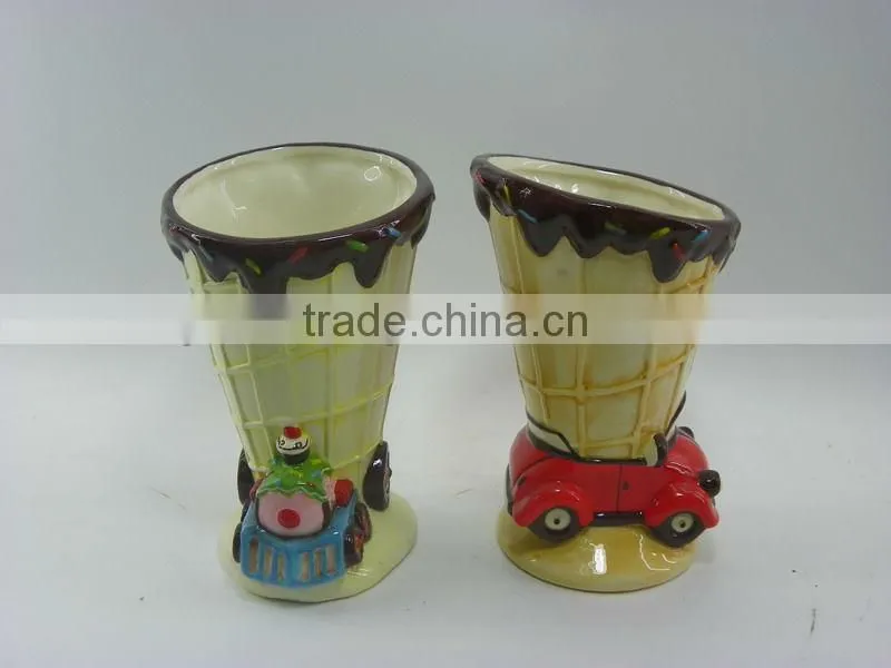 Newest Hot Sale Ice Cream Ceramic Cup