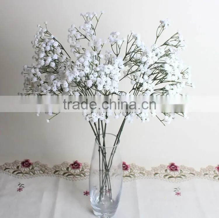China Plastic flower fake starry flower for wedding flower