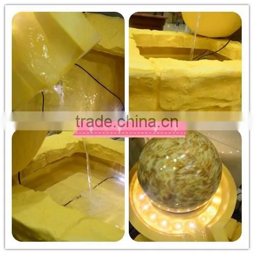 indoor decorative fountains / indoor fountain sculpture / fengshui ball fountain