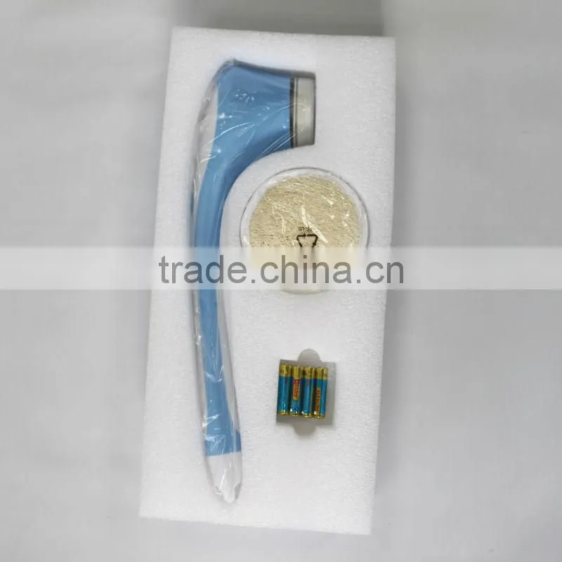 Electric bath back scrubber, skin scrubber