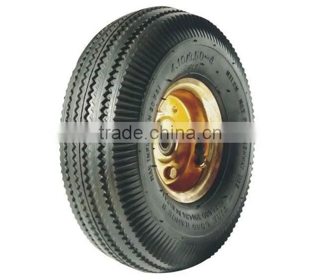 pneumatic trolley wheel 4.10/3.50-4