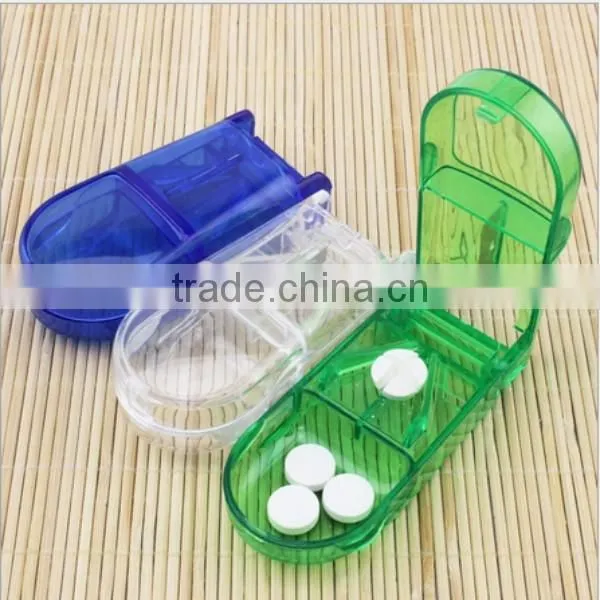 custom Promotional Product Special Medicine Case PP Cut Plastic Funtional Cutter Pill Box,custom cut plastic pill box supplier