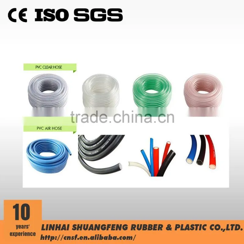 PVC pvc steel wire hose and stainless steel hoses from China