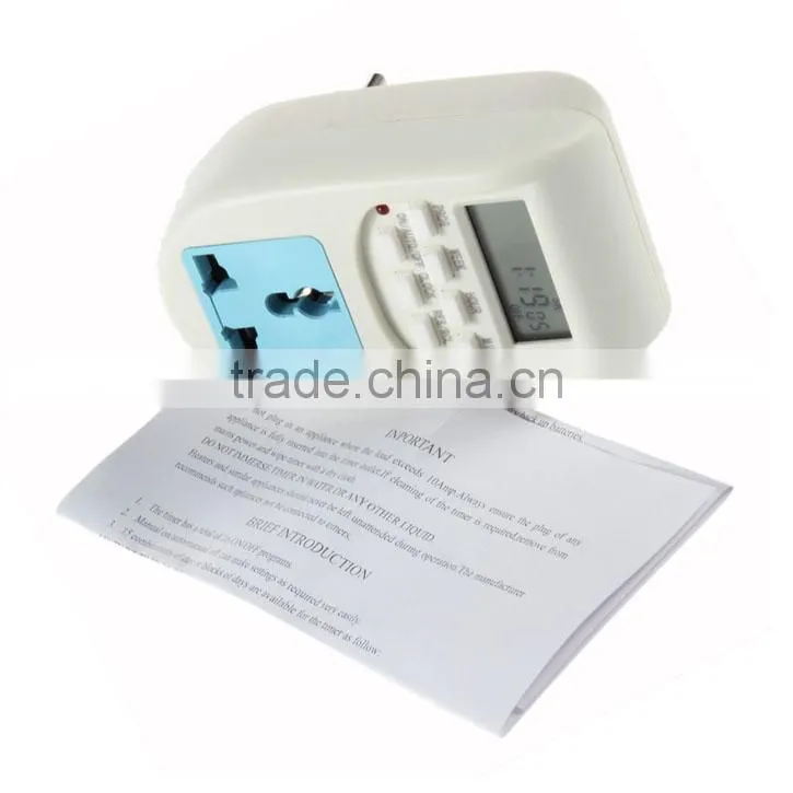 AC 220V -240V Digital Timer EU Plug