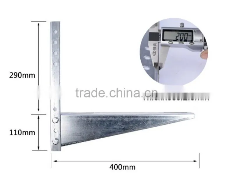 Plating Wall Bracket For Air Conditioning Outdoor Unit