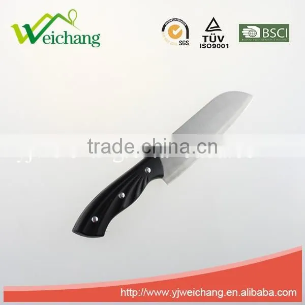 WCA067 5 pcs set Kitchen Knives with scissors and knife sharpener stainless steel blade with ABS handle Wholesale