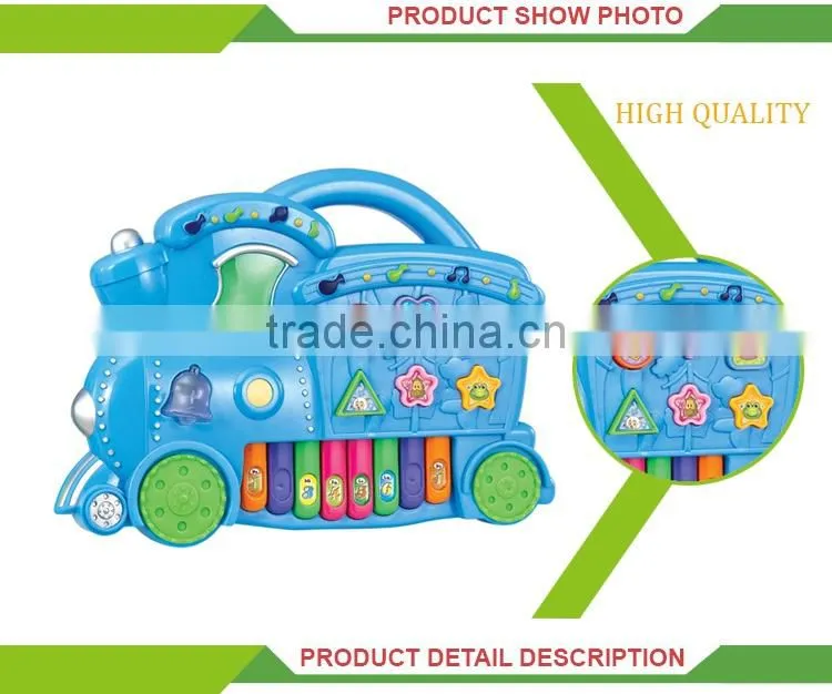 Most popular plastic educational musical instrument small keyboard piano toy