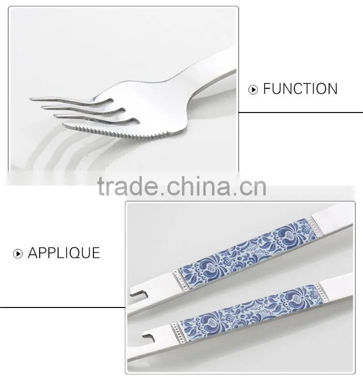 Promotional Fork And Spoon Gift Set With Cheap Price