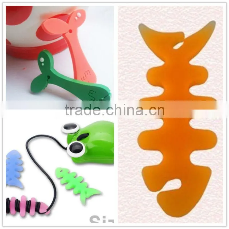 2012 silicone earphone cable winder