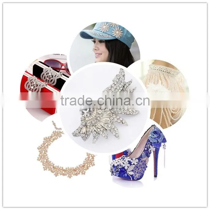2017 fashion rhinestone buckle for wedding invitation