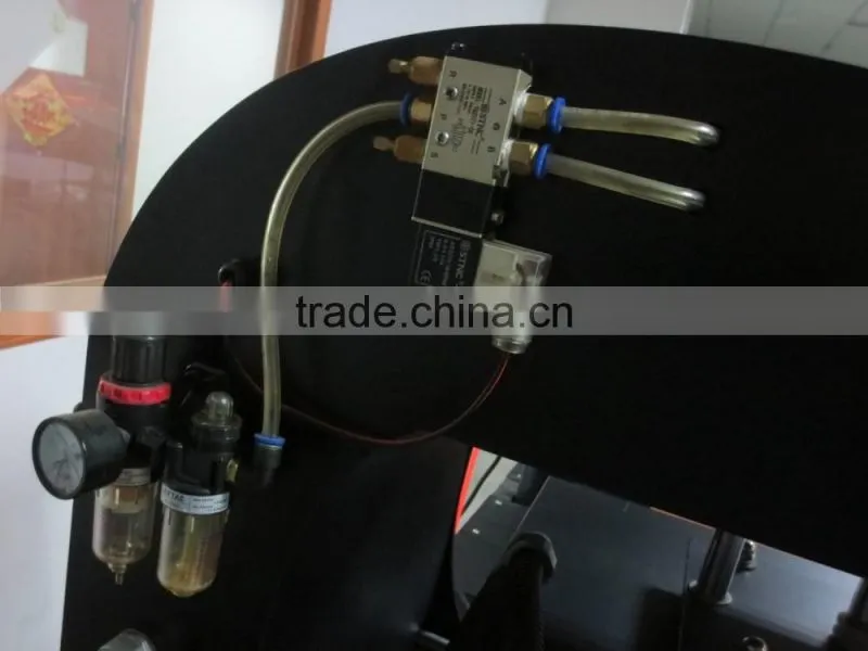 CE high quality pneumatic heat press machine with only one press bed