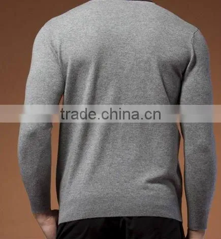 2014 Young men's fashion casual cashmere sweater