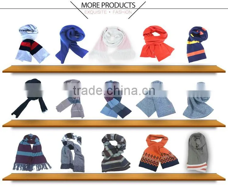 China Manufacturer New Design Fashion Knit Kids Scarf
