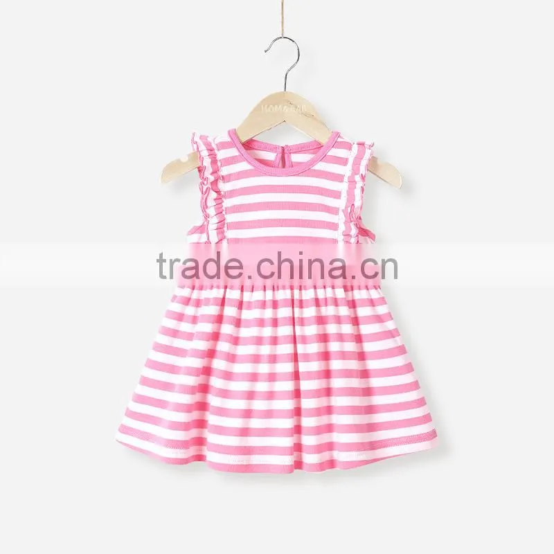 Mom and bab 2017 summer baby children clothes girl nice dress party wear factory price