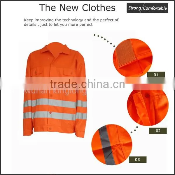 2016 Whole Custom -made welding Mens Two Chest Pocket Work jacket