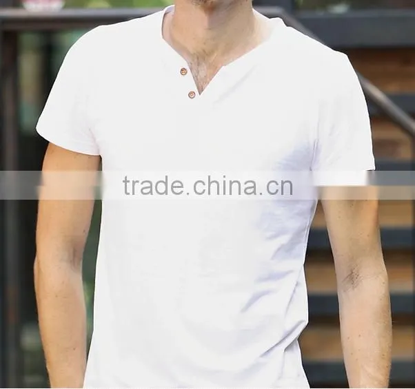 wholesale 2016 fashion casual man's t-shirt short sleeve