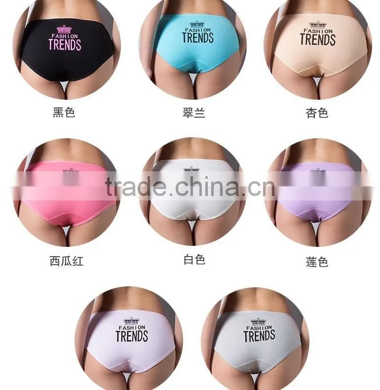 Women's Organic Cotton Underwear Stripe Panties Wide Color Chart high quality