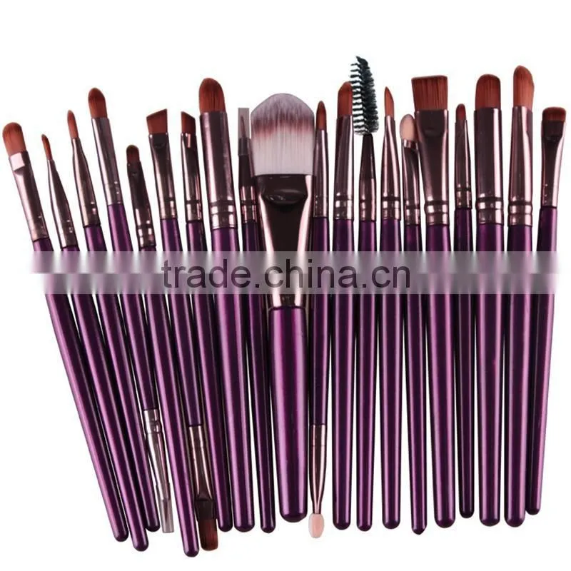 20 Pcs Makeup Brushes Branded Custom Makeup Brushes