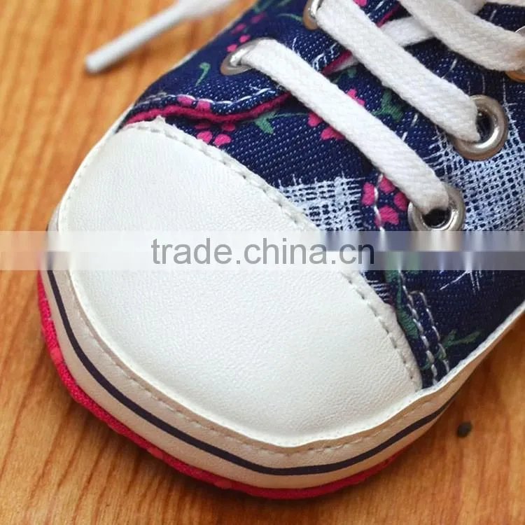 Flower printed baby sportschuhe