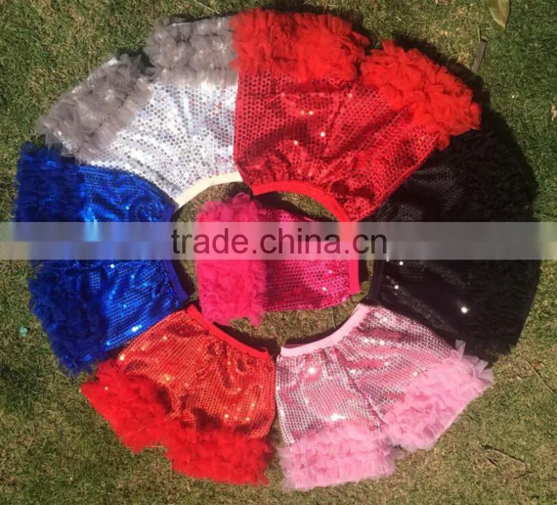 bulk Wholesale Various Colors Sequins Short/ Petti Shorts/Pantie /Baby Shorts Girl Trousers Cloth