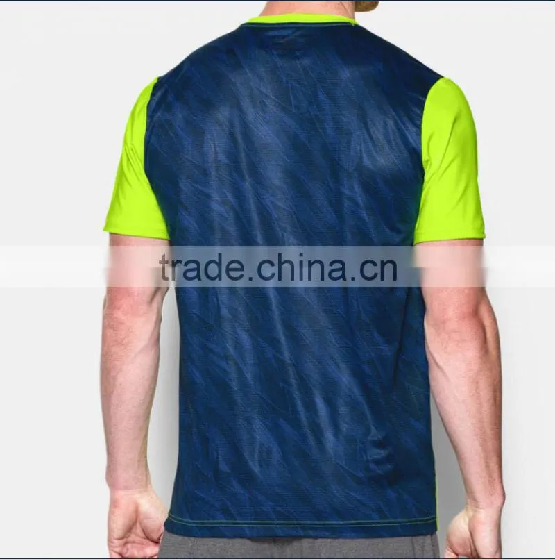 Body Building Wear Printed Logo Round Neck Training Mens Fitness T Shirt