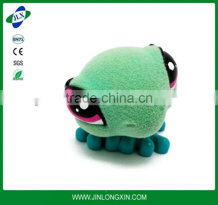 Plastic toys Cartoon toy Spotted dog toy Black and white plastic enough
