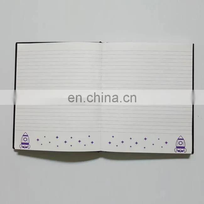 2017 New Design Custom LED Lighting Up Diary/Notebook for school writing or office writing