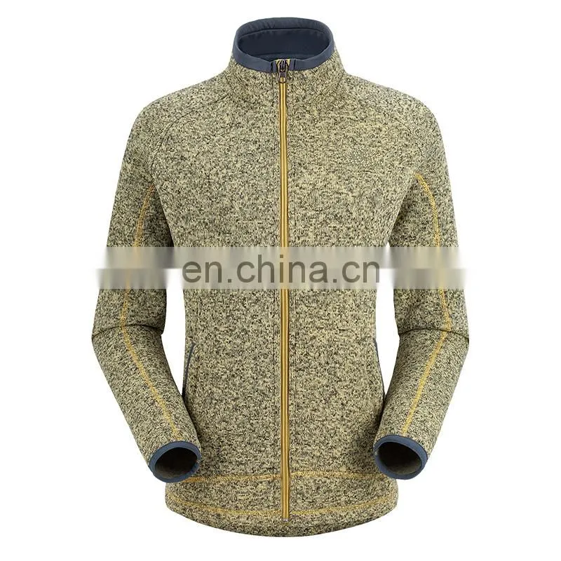 Hot Sale Running Sports Hacci Fabric Jacket For Unisex