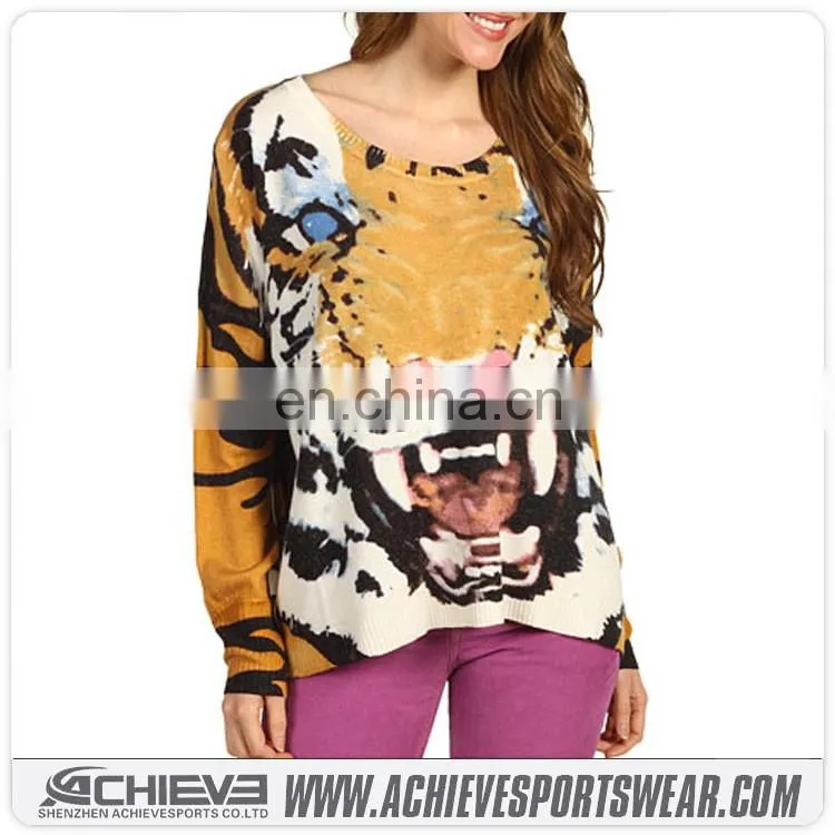 100% polyester sweater/cashmere sweater/ angora sweater