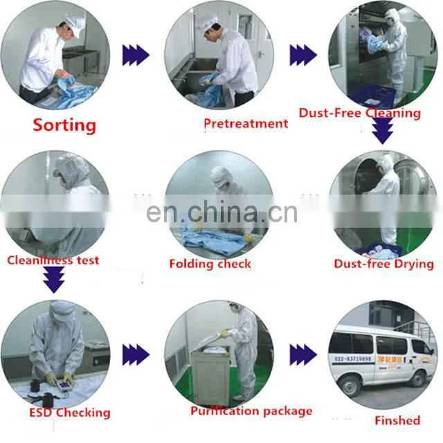 anti static electricity 2n7002 esd protection white clean room coveralls clean room bunny suit suppliers