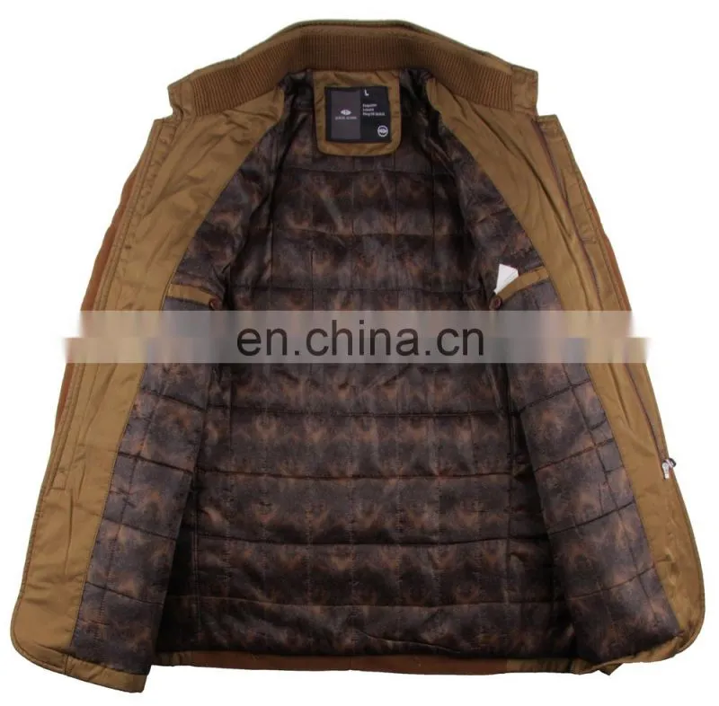 Latest Vogue Mens Thick Padded Stylish Cotton Military Parka Coat