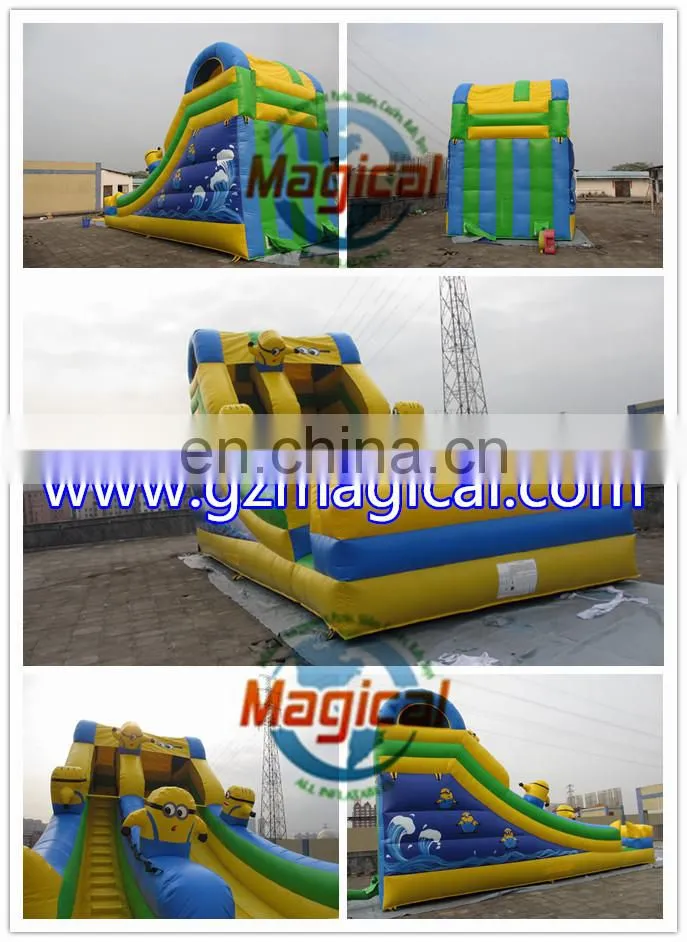 new design apple tree super fun kids inflatable dry slide