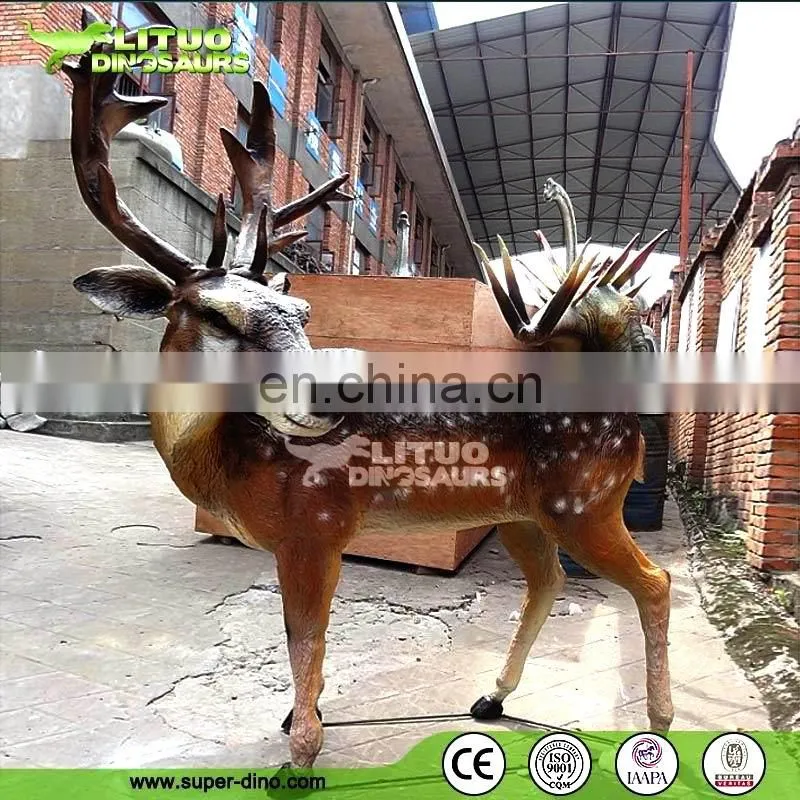 Chrismas Decoration Animatronic Animals Reindeer Model Exhibition