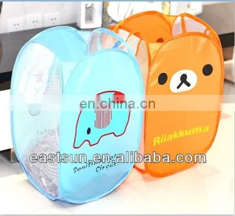 Cute Cartoon Pop Up hamper pop up toy storage hamper
