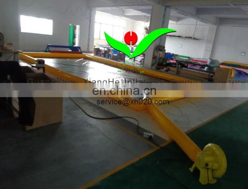 Commercial car mat easy clean water PVC Tarpaulin inflatable wash car mat