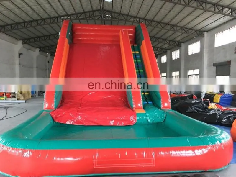 Available inflatable bouncy castle pool water slide 8mH/26ft
