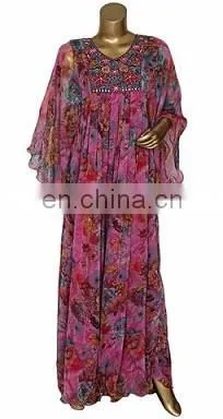 Casual And Beautiful Abaya Cotton Rayon Kaftan
